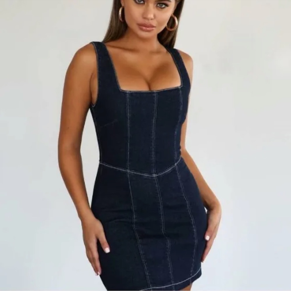 Tiger Mist Denim Dress XS